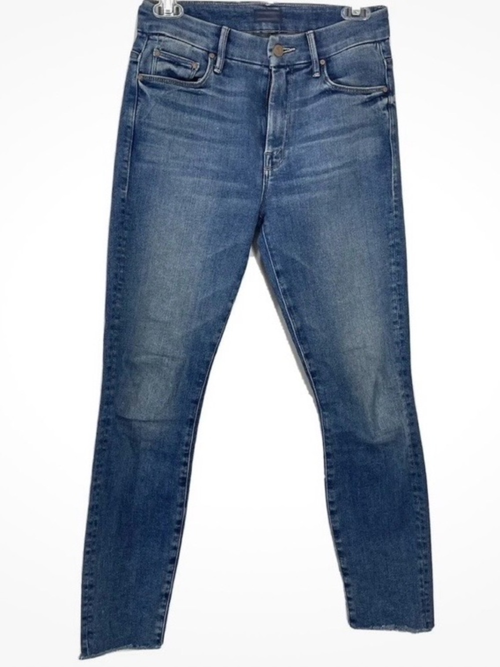 MOTHER High Waisted Looker Ankle Fray, Size 29 - Picture 4 of 9